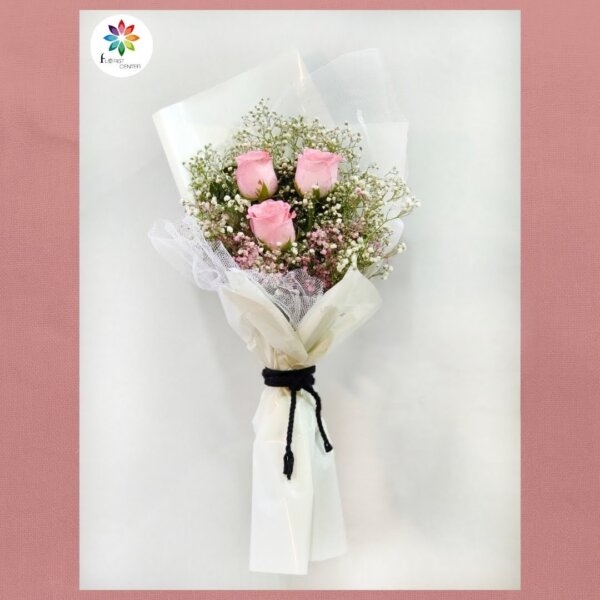 Cute Pink Rose Bunch